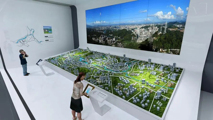 城鄉(xiāng)規(guī)劃沙盤模型